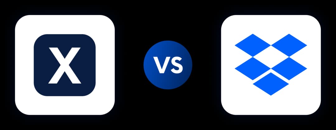 Comparison between Internxt and Dropbox